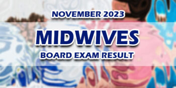 Midwives Board Exam Result November 2023