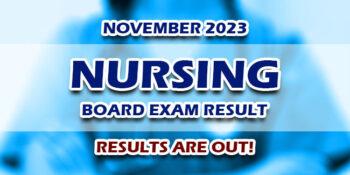 Nursing Board Exam Result November 2023 JUST RELEASED