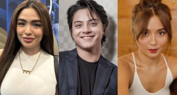 Andrea Brillantesm Daniel Padilla and Kathryn Bernardo