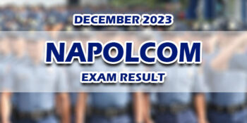NAPOLCOM Exam Result December 2023