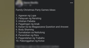 Christmas party game ideas