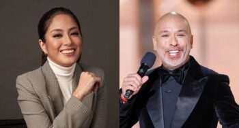 Gretchen Ho and Jo Koy