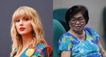 Taylor Swift and Clarita Carlos