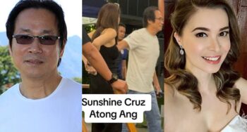 Atong Ang and Sunshine Cruz