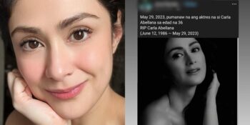 Carla Abellana death hoax