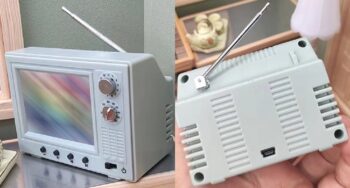Dollhouse Mini Playable TV