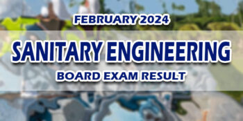 Sanitary Engineering Board Exam Result February 2024