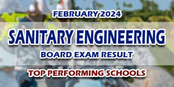 Sanitary Engineering Board Exam Result February 2024 TOP PERFORMING SCHOOLS