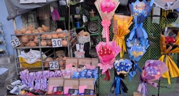 coconuts and flowers
