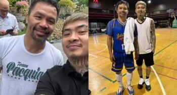 Boss Toyo and Manny Pacquiao