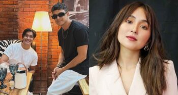 Santino Rosales and Kathryn Bernardo