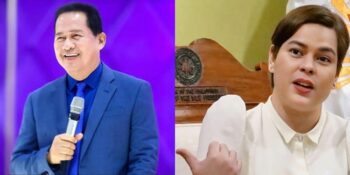 Sara Duterte, Pastor Apollo Quiboloy