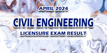 Civil Engineering Licensure Exam Result April 2024