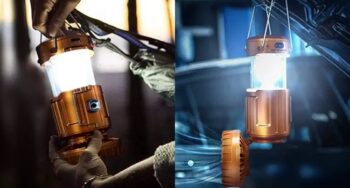 Solar Charging Fan Light