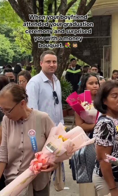 Australian Boyfriend Surprises Pinay Girlfriend During Her Graduation 