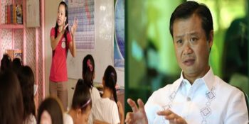 Sherwin Gatchalian, Senior High School teacher