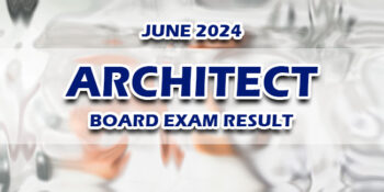 Architect Board Exam Result June 2024