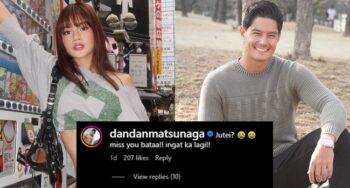 Daniel Matsunaga and Maris Racal