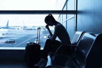 Girlfriend at Airport