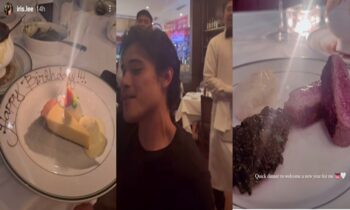 Iris Lee Birthday with Xian Lim