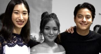Amanda Zamora and Daniel Padilla