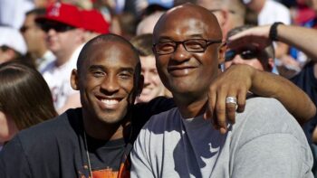 Joe Bryant and Kobe Bryant