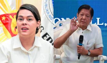 Sara Duterte, Bongbong Marcos