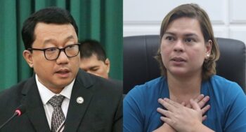 Sara Duterte, Manila Representative Joel Chua