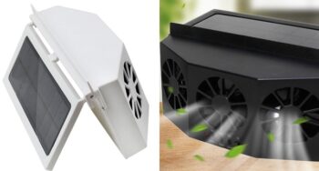 Solar-Powered Car Ventilator