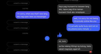 unsent messages