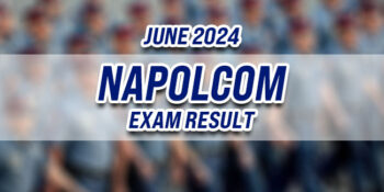 NAPOLCOM Exam Result June 2024
