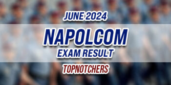 NAPOLCOM Exam Result June 2024 TOPNOTCHERS