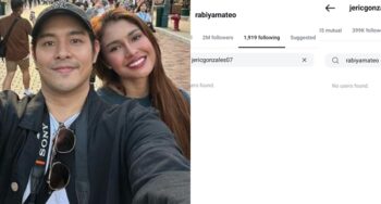 Rabiya Mateo and Jeric Gonzales