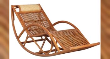 Rattan Woven Rocking Chair