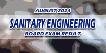 Sanitary Engineering Board Exam Result August 2024