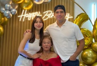 Julia Barretto, Gerald Anderson Mother Birthday