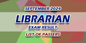 Librarian Exam Result September 2024