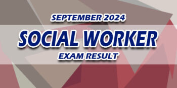 Social Worker Exam Result September 2024