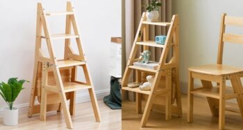 Bamboo Ladder Chair