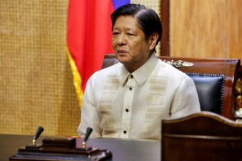 Bongbong Marcos in Malacañang