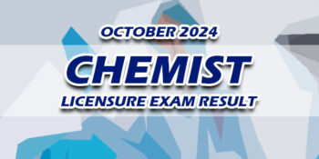 Chemist Licensure Exam Result October 2024