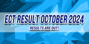 ECT Result October 2024 JUST RELEASED
