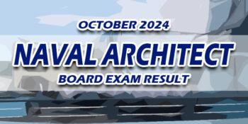 Naval Architect Board Exam Result October 2024