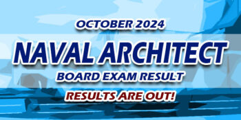 Naval Architect Board Exam Result October 2024 JUST RELEASED