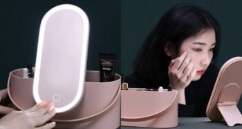 Portable Rechargeable Make-Up Case