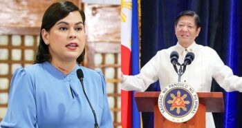 Sara Duterte, Bongbong Marcos