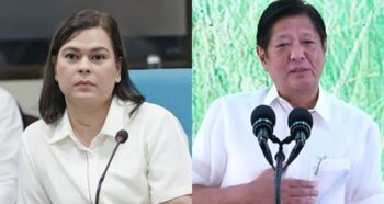 Sara Duterte, Bongbong Marcos