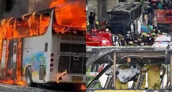Thailand bus fire