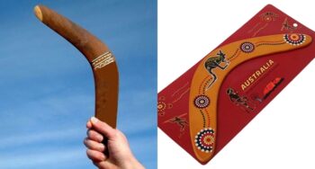 Wooden Boomerang Toy