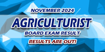 Agriculturist Board Exam Result November 2024 JUST RELEASED